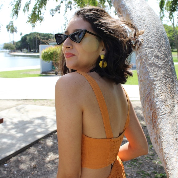 🚨LAST CHANCE// Rust Orange 2 piece Set - Picture 8 of 8